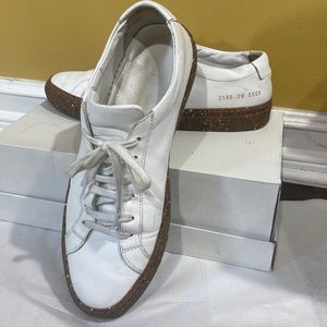 Common Projects Achilles Low White Sneakers Confetti Sole. Size 39, 7